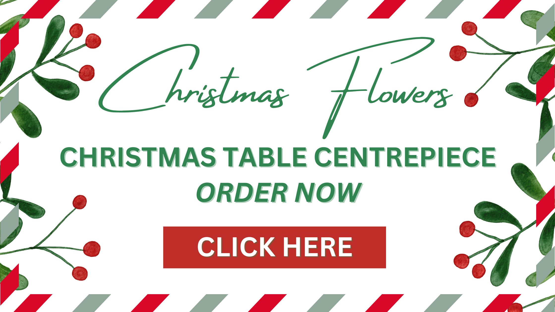Order Christmas Table Centrepiece
